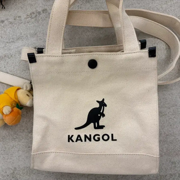 [BUNJANG] Kangol Crossbody Bag & Keyring Set / 캉골 크로스백&키링