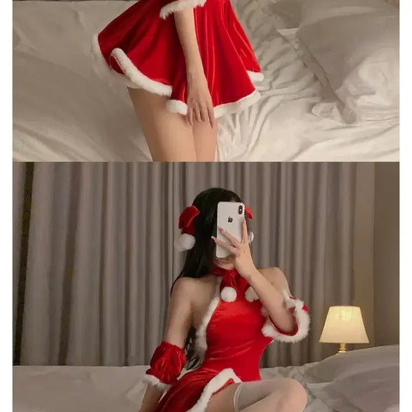 [BUNJANG] Santa Girl Costume / 산타걸 의상