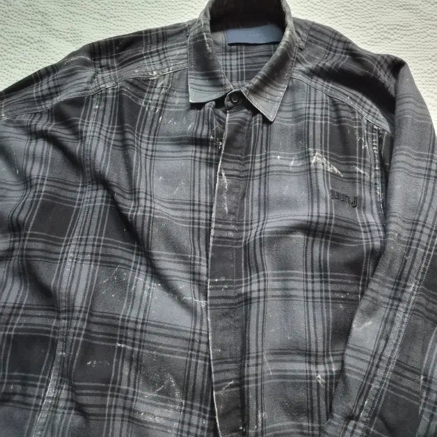[BUNJANG] Juun.J Island Grey Shirt / 준지 아일랜드 그레이