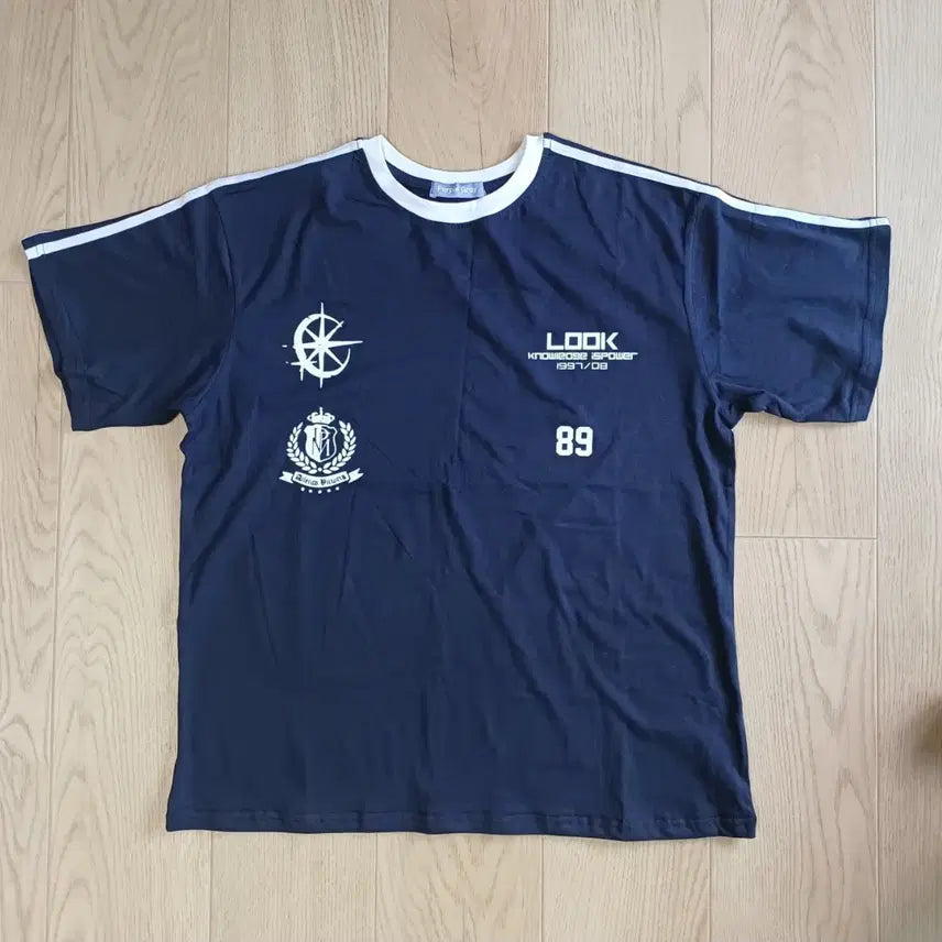 [BUNJANG] Unisex Navy Short Sleeve T-Shirt XL (New) / 남녀공용 네이비 반팔티 XL(새상품)