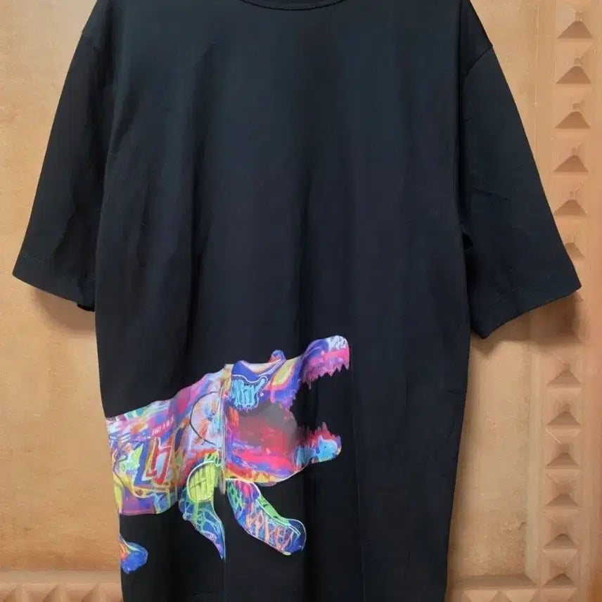 [BUNJANG] JUUN.J x Olaff Cichocki Crocodile Graphic T-Shirt / 준지 올린스키 콜라보 악어 반팔티 100