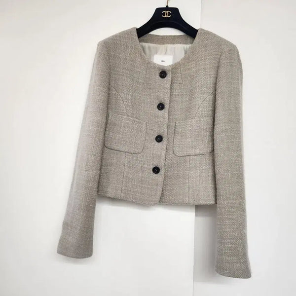 [BUNJANG] Tetu Beige Jacket / tetu 떼뚜 자켓