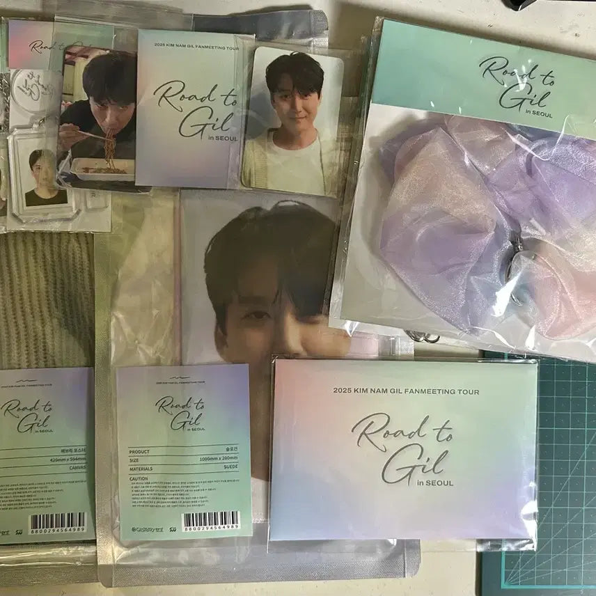 [BUNJANG] Kim Nam Gil 2025 Fan Meeting 'Road to Gil' Official Goods Bundle Set / 김남길 2025 팬미팅 Road to Gil 굿즈 일괄 판매