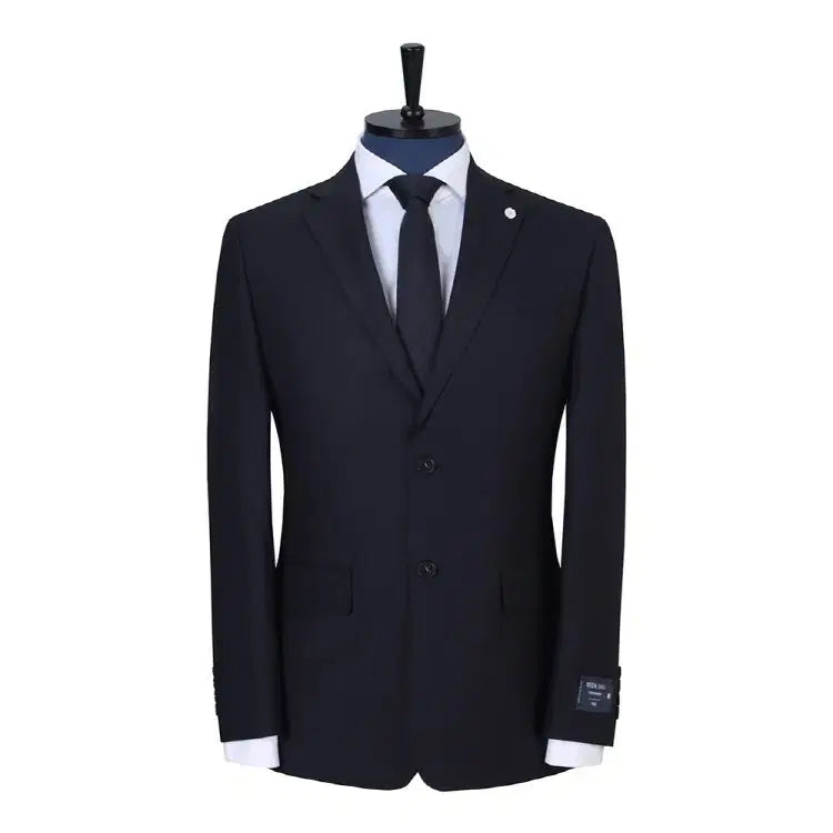 [BUNJANG] JIGKE REDA Wool 100% Dark Navy Suit Jacket / 지이크 REDA 정장 자켓 95 다크네이비