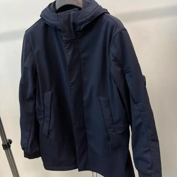 [BUNJANG] CP Company Lens Hooded Coat Navy Size 105 / 105) CP컴퍼니 렌즈 후드코트
