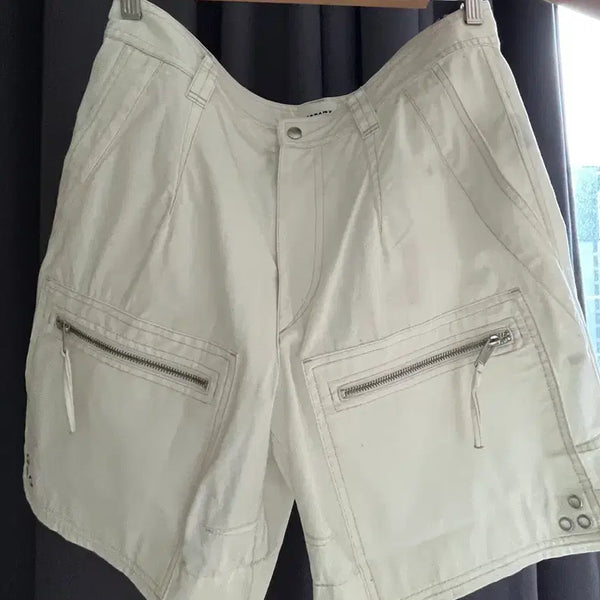[BUNJANG] Isabel Marant Étoile Ivory Shorts Size EU 40 / 이자벨마랑 애뚜왈 반바지 40사이즈 새상품