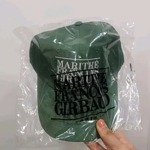 [BUNJANG] Marithe Francois Girbaud Cotton Logo Baseball Cap Green / 마리떼 프랑소와 저버 볼캡 그린(새상품)