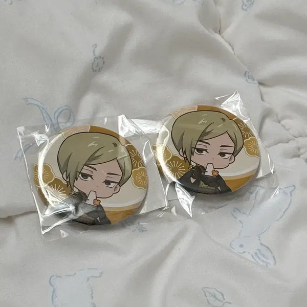 [BUNJANG] Jujutsu Kaisen Nanami Kento Can Badge Bundle / 주술회전 마루쿠지 나나미 켄토 캔뱃지