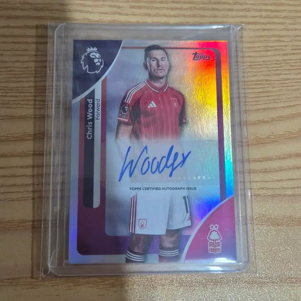[BUNJANG] Topps Chris Wood Signed Autograph Card / 탑스) 크리스우드 싸인카드 판매합니다
