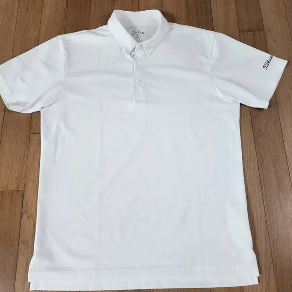 [BUNJANG] Titleist Golf Wear Men's Short Sleeve Polo Shirt White LL / 타이틀리스트 골프웨어 반팔 카라티 LL 화이트
