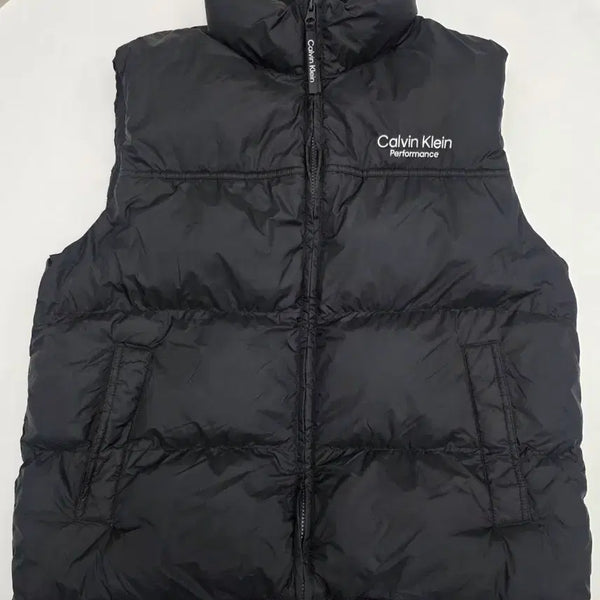 [BUNJANG] Calvin Klein Men's Lightweight Vest Black Size 100 / [상태최상] 캘빈클라인 남성 경량 베스트(100)
