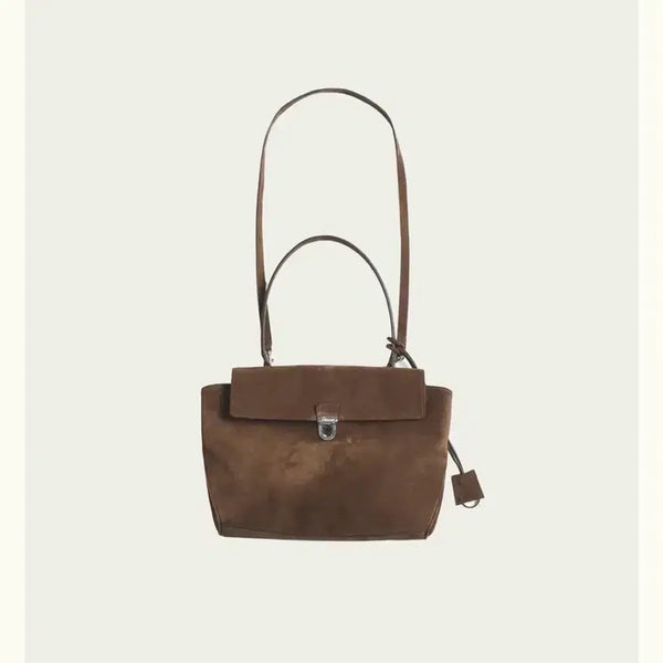 [BUNJANG] Ribbon Light Marrow Bag Brown / 리본빛 말로우백
