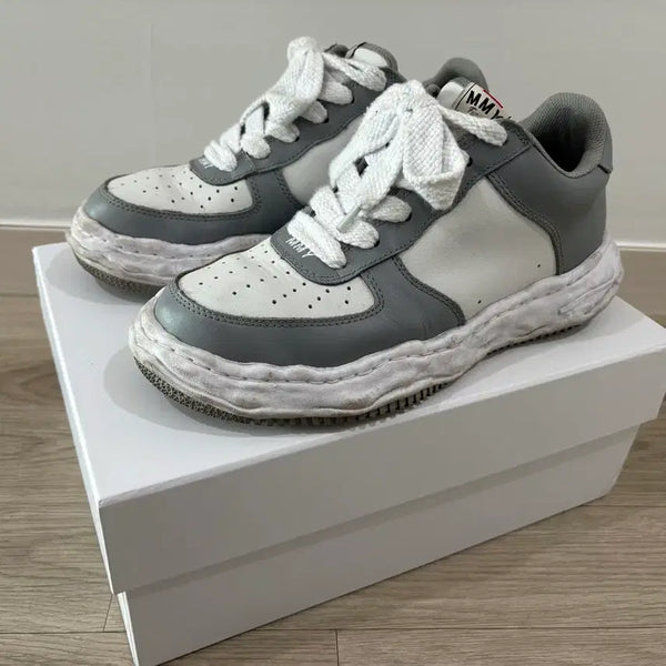 [BUNJANG] Mihara Yasuhiro Wayne Sneakers (Gray) Size 43 / 미하라 야스히로 웨인 (그레이) 43 size