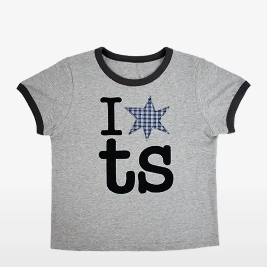 [BUNJANG] Magnesium Carbonate Ringer T-Shirt (Gray) / 탄산 마그네슘 링거 티셔츠 (그레이)