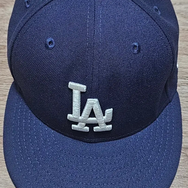 [BUNJANG] New Era 59FIFTY Cap Light Navy / 뉴에라 59FIFTY캡 (라이트네이비,57.7cm)