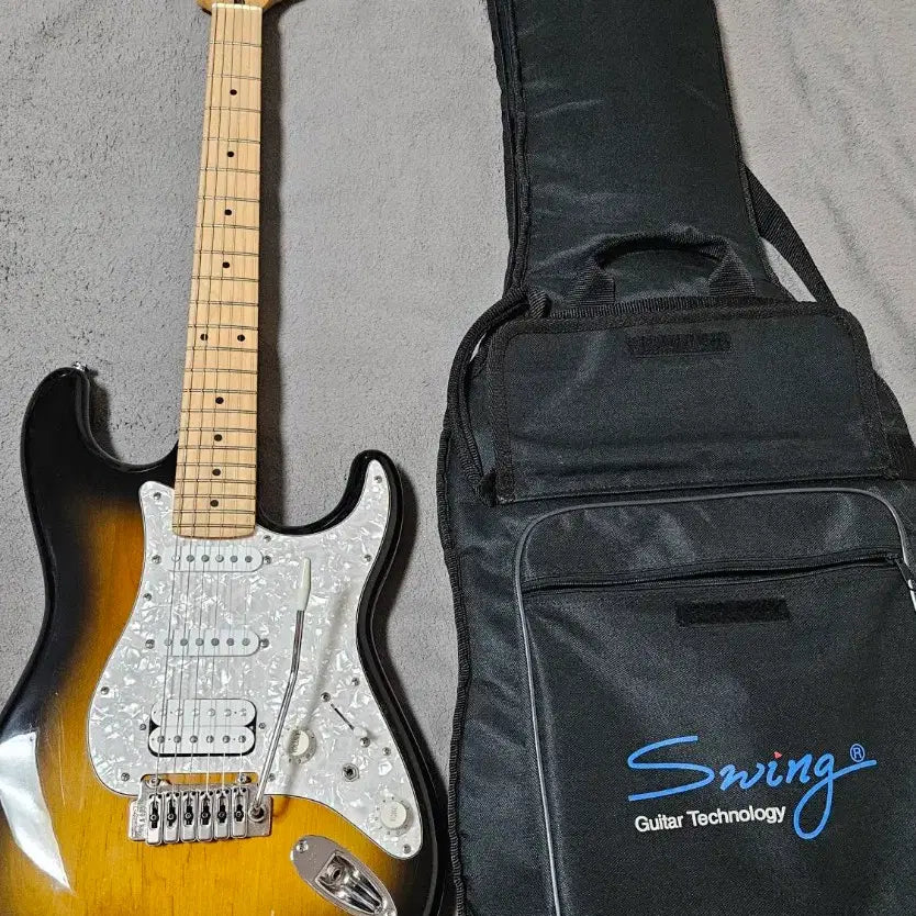 [BUNJANG] Swing S2 Plus Stratocaster Electric Guitar - Sunburst / 관리A급 스윙 S2plus 일렉기타 썬버스트