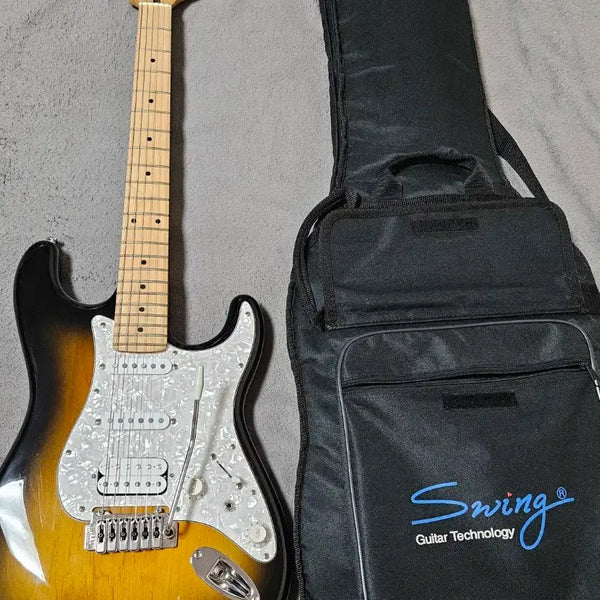 [BUNJANG] Swing S2 Plus Stratocaster Electric Guitar - Sunburst / 관리A급 스윙 S2plus 일렉기타 썬버스트