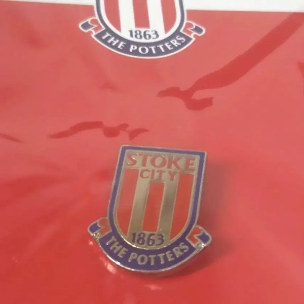 [BUNJANG] Stoke City Baen Joon-ho Emblem Badge / (새상품)배준호 스토크시티 엠블럼 뱃지 축구 뺏지 배지