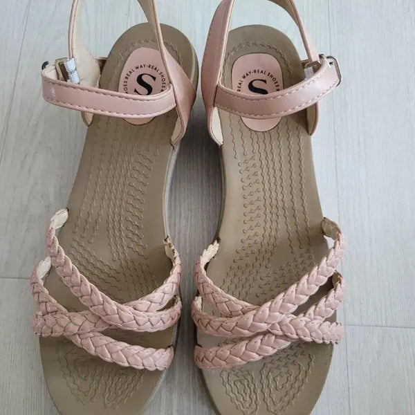 [BUNJANG] Sobojwahwa Sandals / 소보제화 샌들  245 새제품