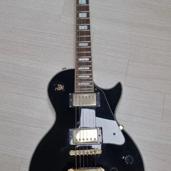 [BUNJANG] Epiphone Custom Black Les Paul Guitar / 에피폰 커스텀 블랙 레스폴 팝니다