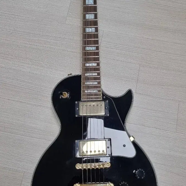 [BUNJANG] Epiphone Custom Black Les Paul Guitar / 에피폰 커스텀 블랙 레스폴 팝니다