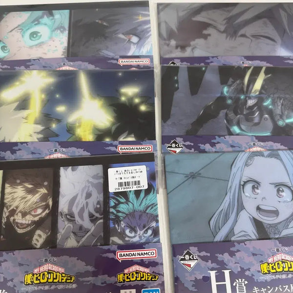 [BUNJANG] My Hero Academia Ichiban Kuji H Prize Bakugo Canvas-Style Board Set (6 Types, Sealed) / [미개봉]히로아카 제일복권 H상 캔버스풍보드 6종 일괄