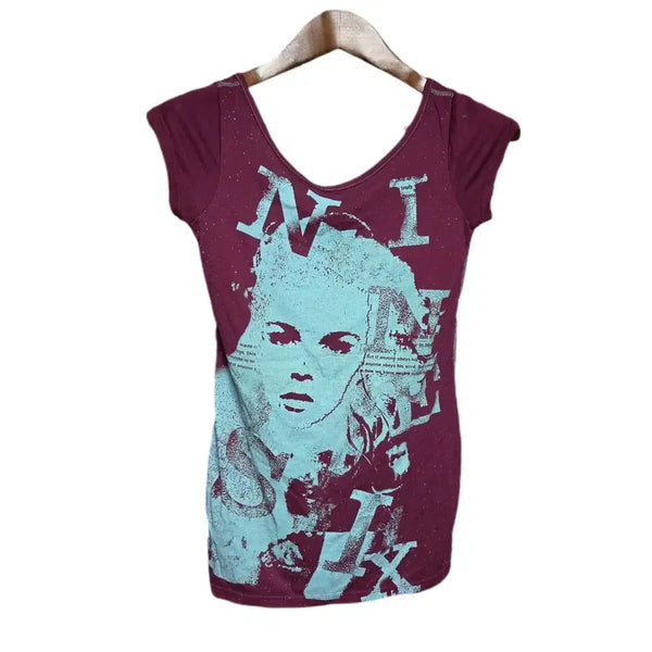 [BUNJANG] Vintage Distressed Bohemian Graphic T-Shirt / Vintage Graphic Distressed 보헤미안 히스테릭 티셔츠