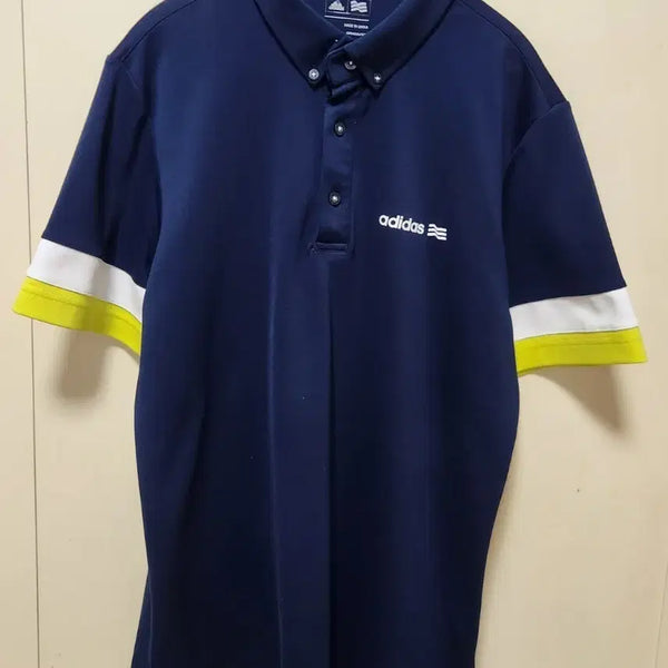 [BUNJANG] Adidas Navy Golf Short Sleeve Polo Shirt XL (105) / (상태최상)아디다스 네이비 골프 반팔 폴로 XL(105)