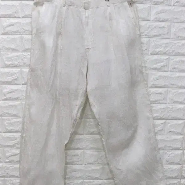 [BUNJANG] Men's Ramie Pants Natural Waist 36 / 47 모시바지 천연 남성모시 허리36 키170/창고갤러리