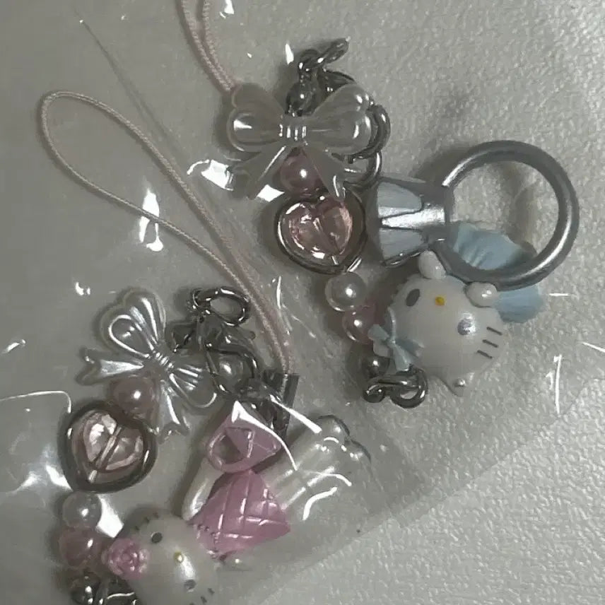 [BUNJANG] Hello Kitty Long Legs Keyring Bundle Set / 키티 롱다리키티 헬로키티 키링 일괄