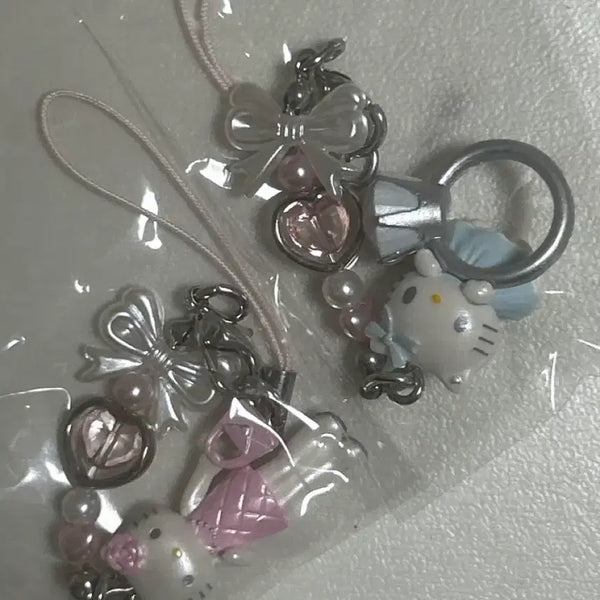 [BUNJANG] Hello Kitty Long Legs Keyring Bundle Set / 키티 롱다리키티 헬로키티 키링 일괄