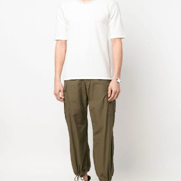 [BUNJANG] Bottega Veneta Overlock Stitch Short Sleeve T-Shirt / 보테가 베네타 bottega veneta 오버로크 스티치 반팔 티셔츠 95
