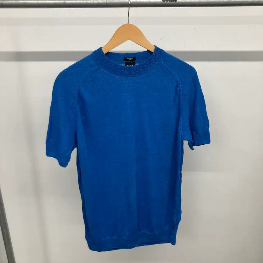 [BUNJANG] Hugo Boss Linen Summer Knit T-Shirt (Size 105) / 휴고보스 hugo boss 반팔 린넨 썸머니트 105