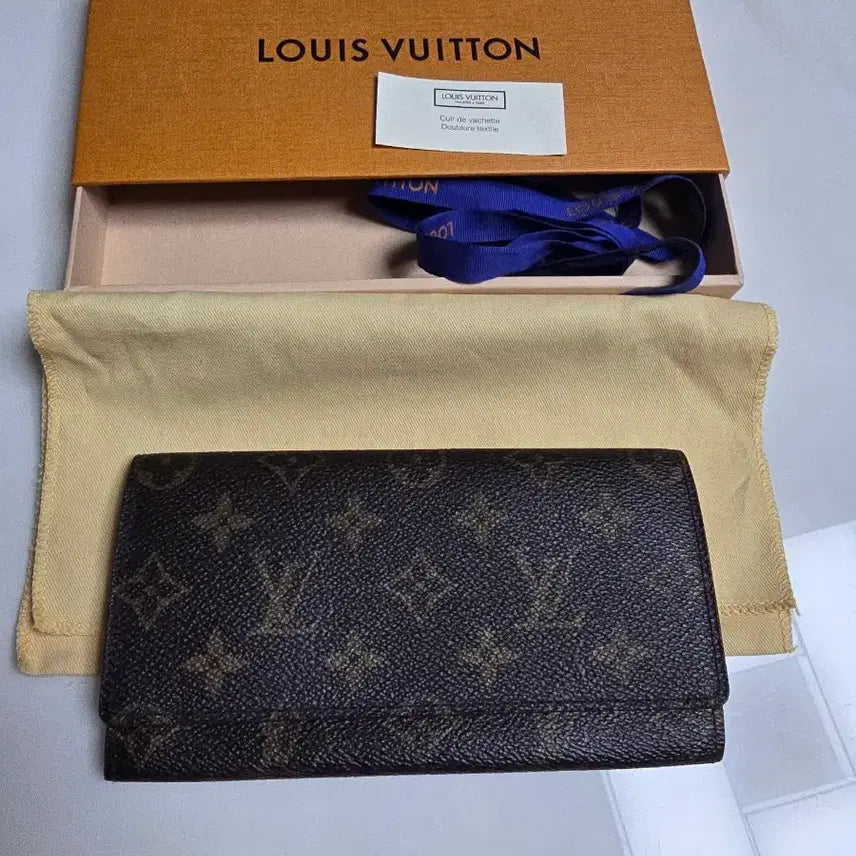 [BUNJANG] Louis Vuitton Monogram Long Wallet (Golf Cash Wallet) / [정품] 루이비통 모노그램 장지갑 (골프 현금지갑)