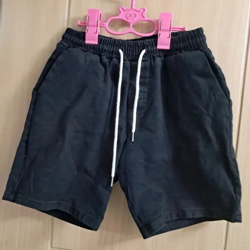 [BUNJANG] Black Casual Shorts / 검정 반바지