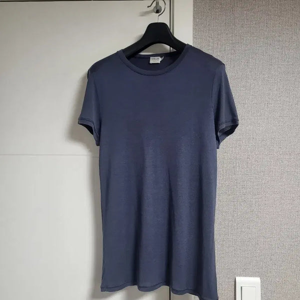 [BUNJANG] Giorgio Armani Collezioni Short Sleeve T-Shirt Navy L / 아르마니 꼴레지오니 반팔 티셔츠
