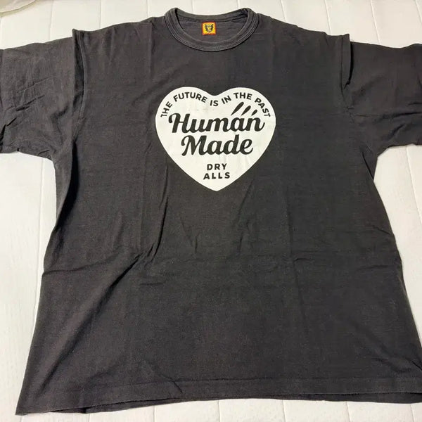 [BUNJANG] Human Made Heart Logo T-Shirt / 휴먼메이드 하트 로고 반팔 티셔츠