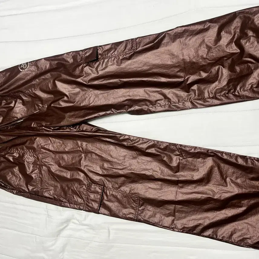 [BUNJANG] KIRSH Nylon Cargo Pants Brown / 키르시 바지 나일론 카고 팬츠 브라운