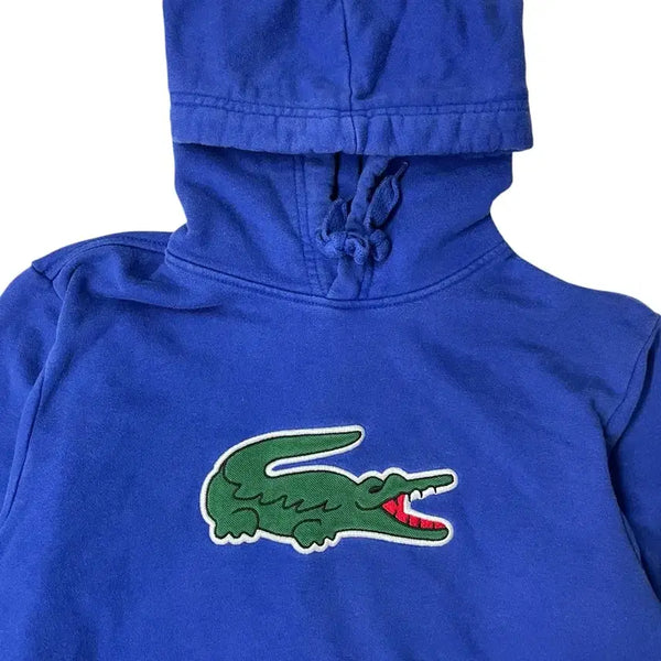[BUNJANG] Lacoste Blue Hoodie / 라코스테 후드티 블루