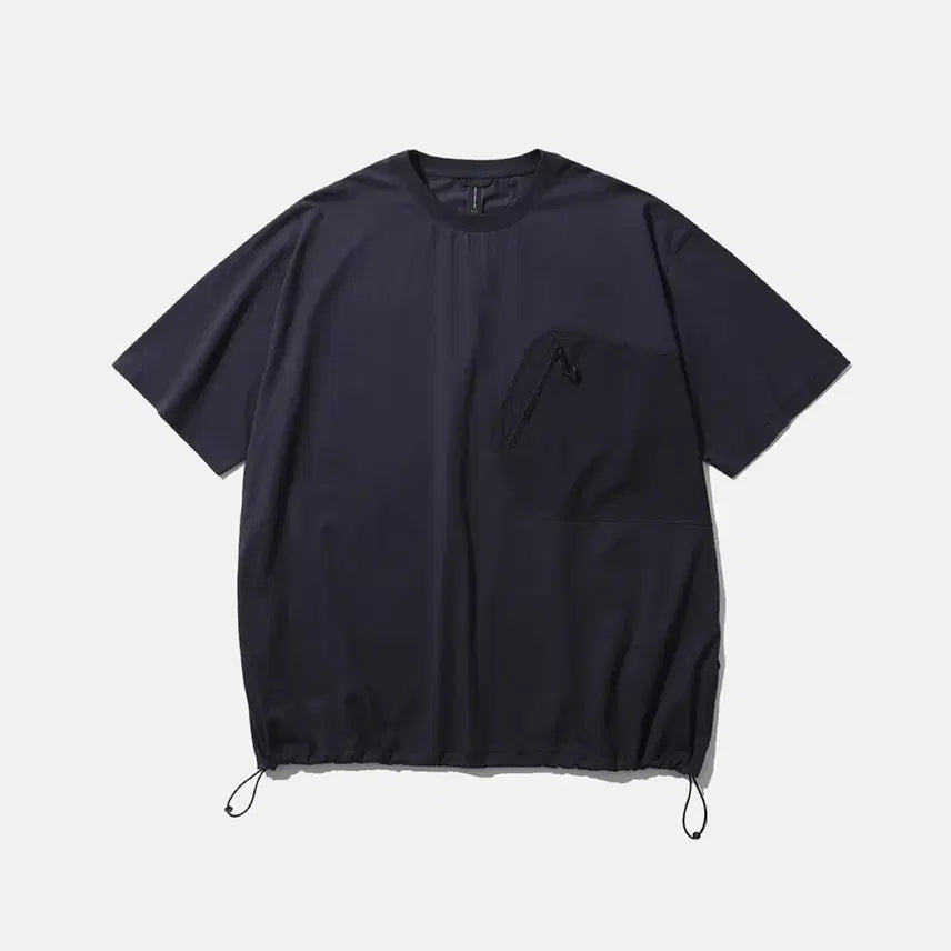 [BUNJANG] Moif Vent T-Shirt Navy / [3] 모이프 벤트 티셔프 네이비