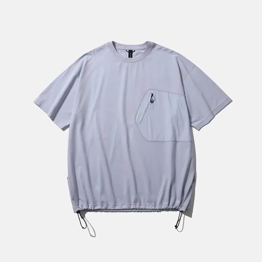 [BUNJANG] Moif Vent T-Shirt Sky Blue / [3] 모이프 벤트 티셔츠 스카이블루