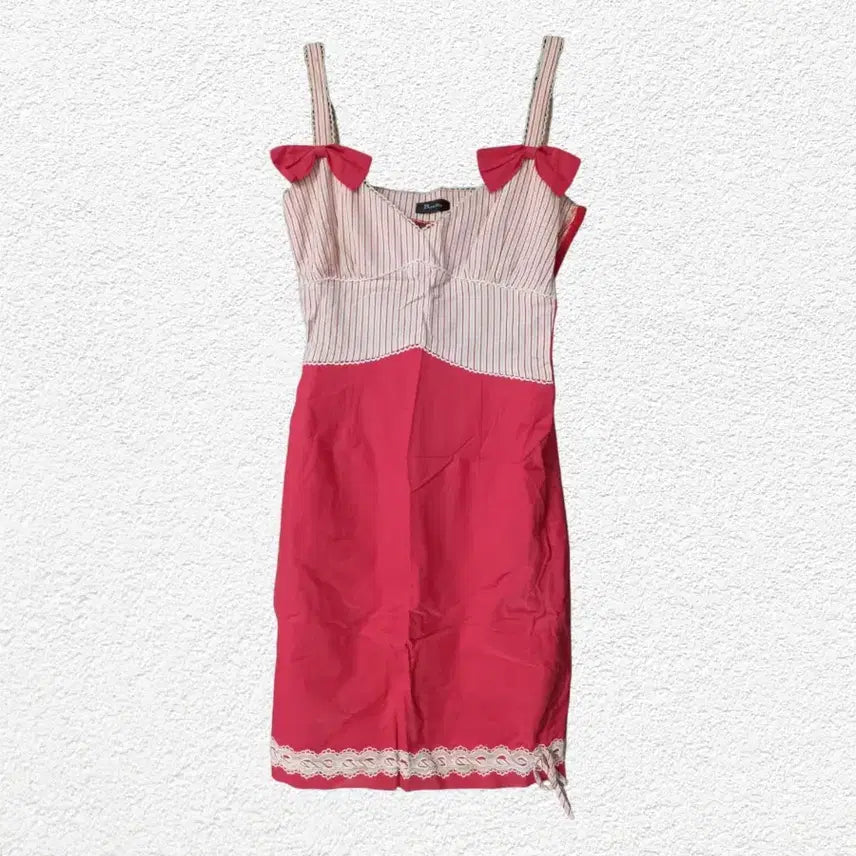 [BUNJANG] Imported Ribbon Dress / 수입 리본 원피스