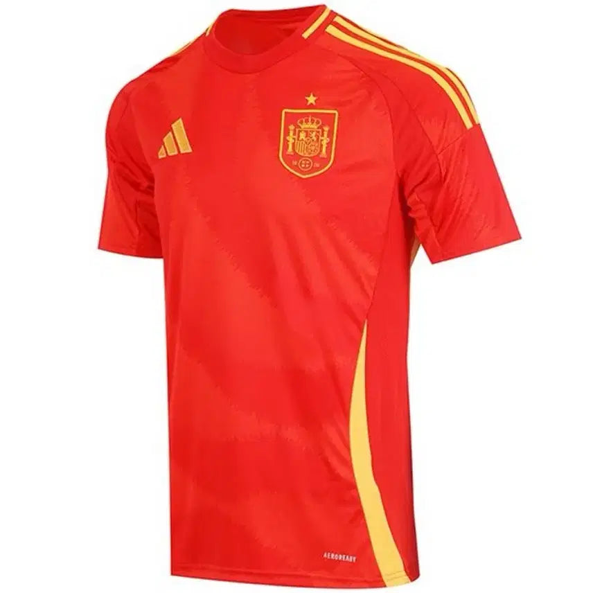 [BUNJANG] Adidas 24-26 Spain National Team Home Short Sleeve Jersey / 아디다스 24-26 스페인 국가대표 홈 반팔 유니폼.