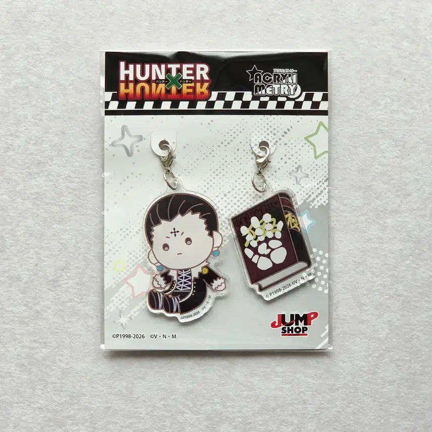 [BUNJANG] Hunter x Hunter Chrollo Jump Shop Acrymetric Acrylic Keyring / 헌터헌터 헌헌 클로로 점프샵 아크리메트리 아크릴메트리 아크릴 키링 판매
