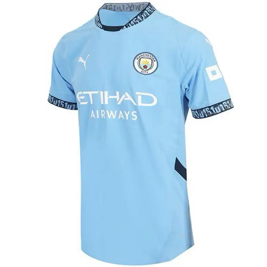 [BUNJANG] Puma Manchester City 2024-25 Home Authentic Jersey / 푸마 맨시티 2024-25 홈 어센틱 맨시티 유니폼(내한예정)