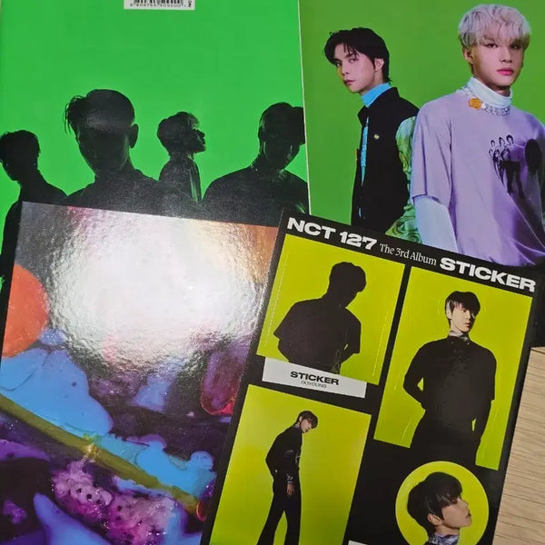 [BUNJANG] NCT 127 Sticker Album Photobook Sticky Version / NCT127 sticker 앨범 엔시티127 스티커 포토북 sticky