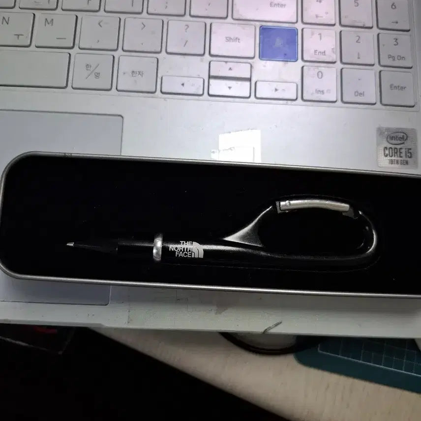 [BUNJANG] The North Face Carabiner Ballpoint Pen Set / 초휘귀매물 노스페이스 볼펜
