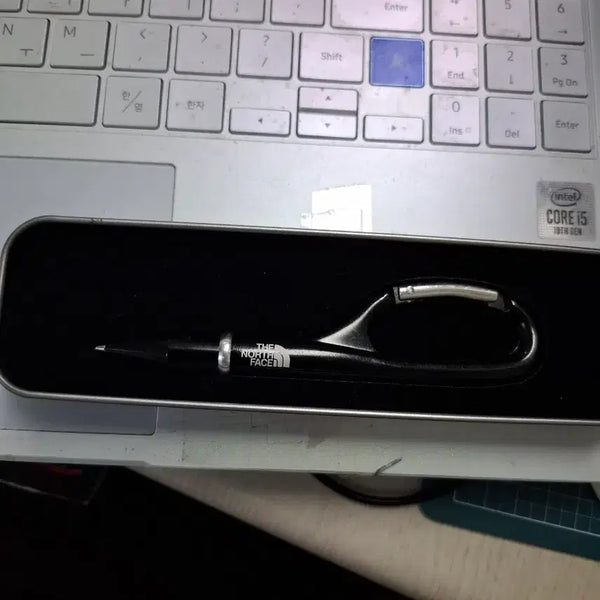 [BUNJANG] The North Face Carabiner Ballpoint Pen Set / 초휘귀매물 노스페이스 볼펜