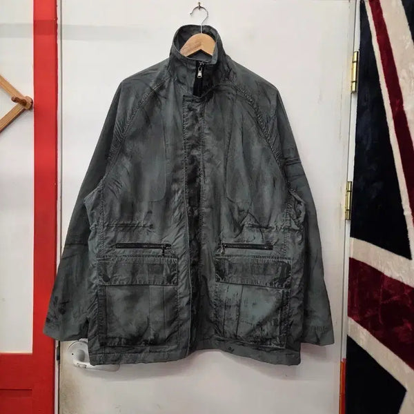 [BUNJANG] Header Helen Vintage Washed Jacket Khaki (Fits 100-105) / (새상품급)헤더헬렌 빈티지 워싱 자켓(100-105)