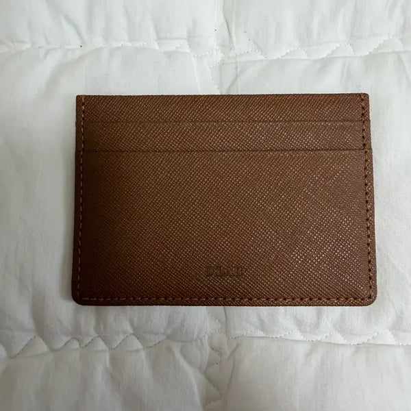 [BUNJANG] Musinsa D.Lab Card Wallet Brown / 무신사 디랩 카드지갑 브라운